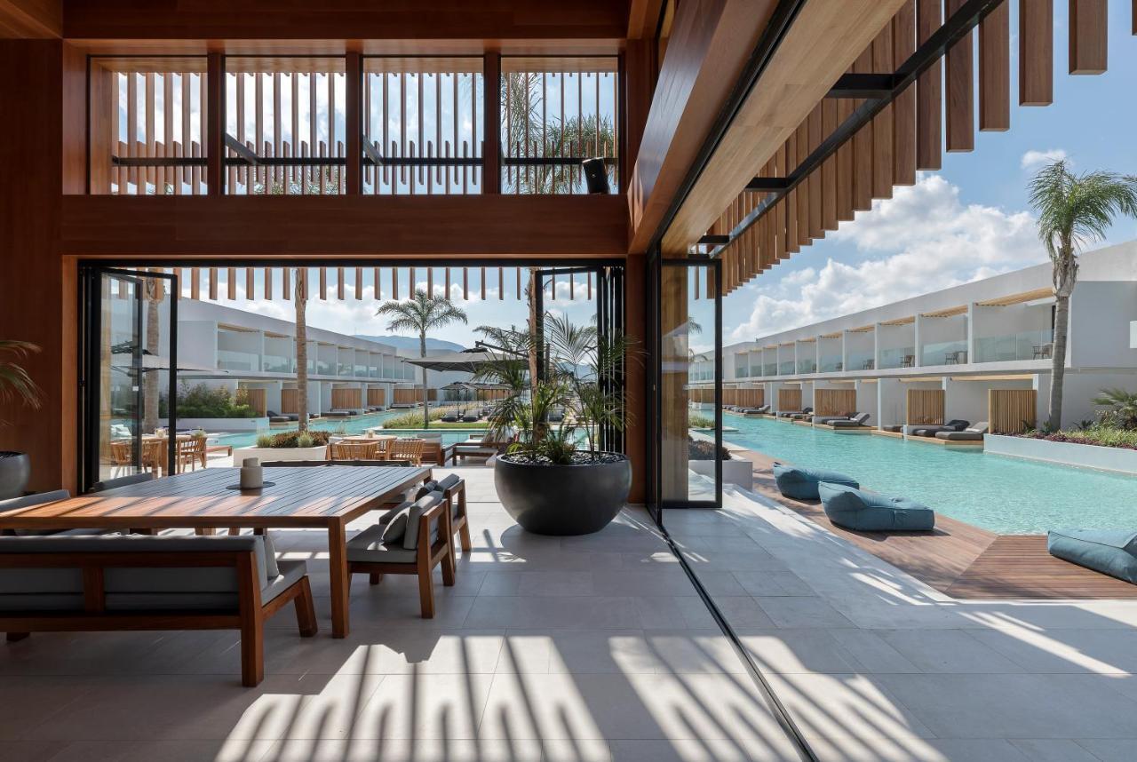 D' Andrea Lagoon All Suites - Adults Only Marmari  Exterior foto The pool at the hotel