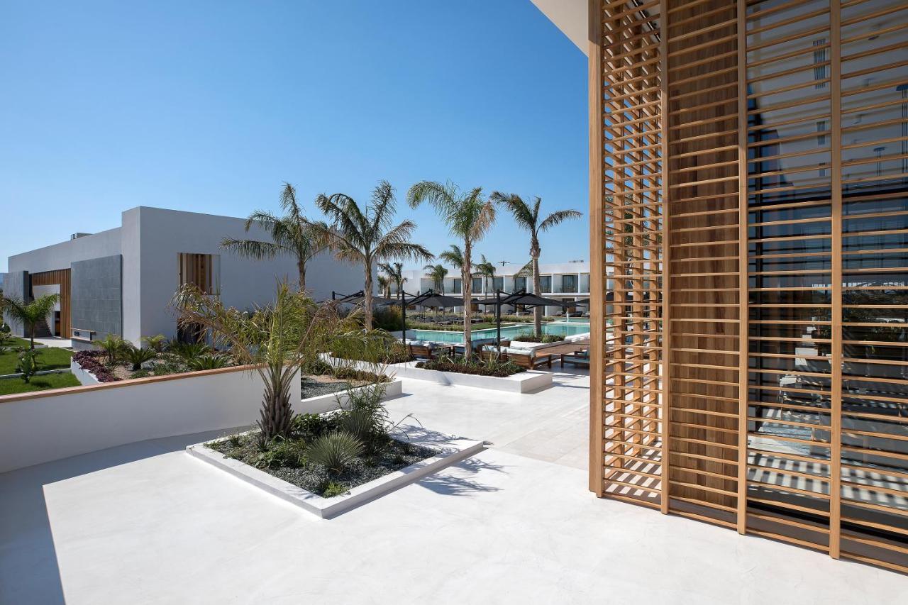 D' Andrea Lagoon All Suites - Adults Only Marmari  Exterior foto The hotel's pool area
